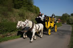 Fahrt mit der historischen Postkutsche