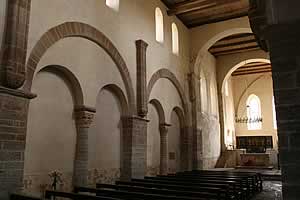 Kirchenschiff der Klosterkirche St.Vitus in Dr&uuml;beck